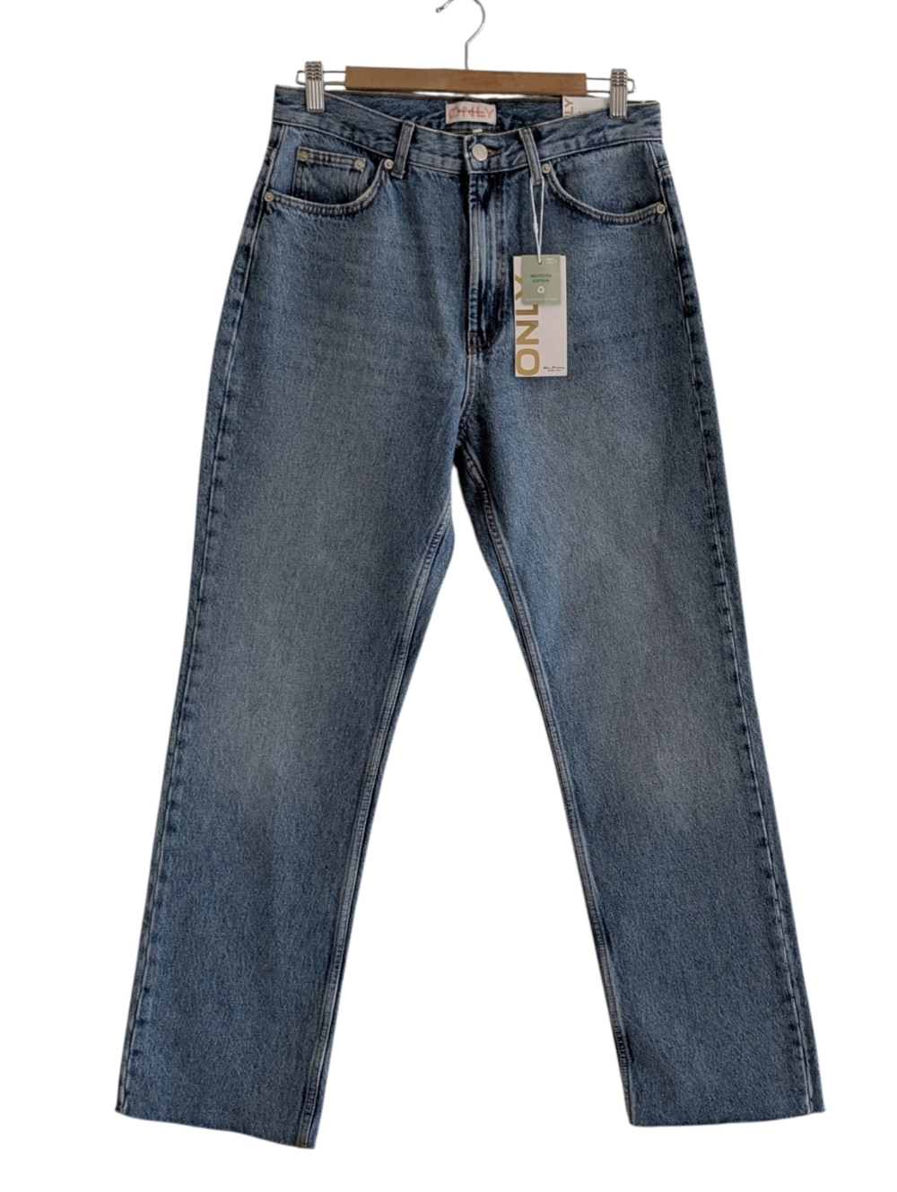 Only Riley High Rise Straight Leg Jeans Size 30 - Picture 2 of 12